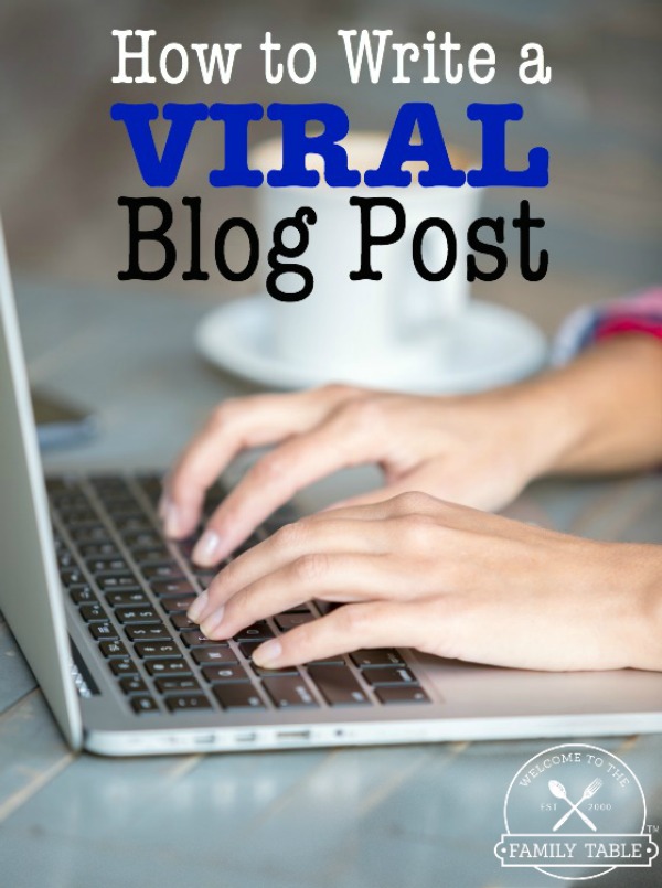 How to Write a Viral Blog Post