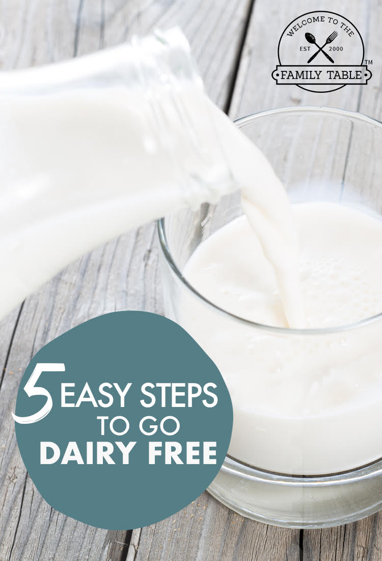 5 Easy Steps to Go Dairy Free