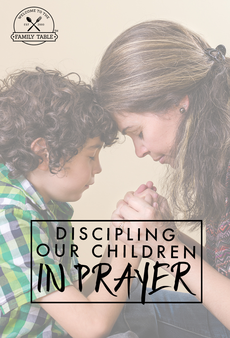 Discipling our children in prayer is one of the most important things we can do as parents. Come see why.