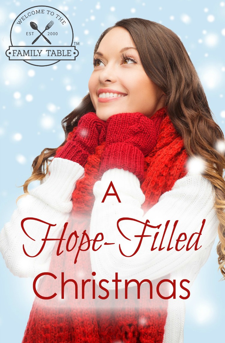 Are you in need of a hope-filled Christmas? You are not alone. Come see one woman's story of a Christmas filled with HOPE.