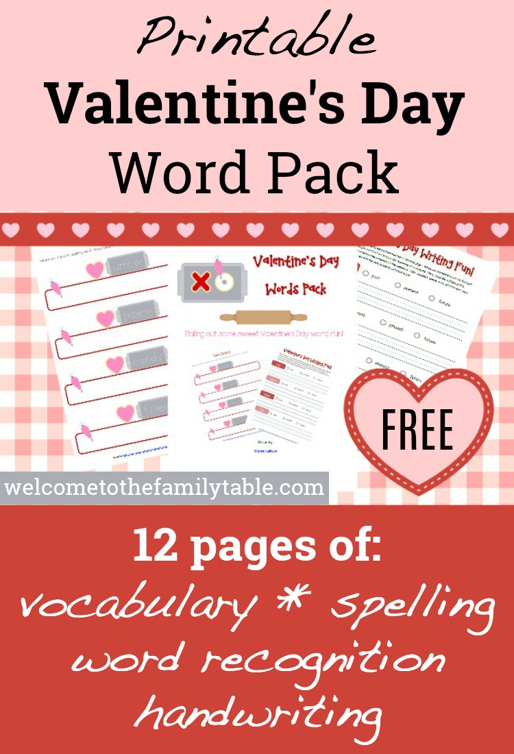Come download this fun 12-page Valentine's Day Activity Pack.