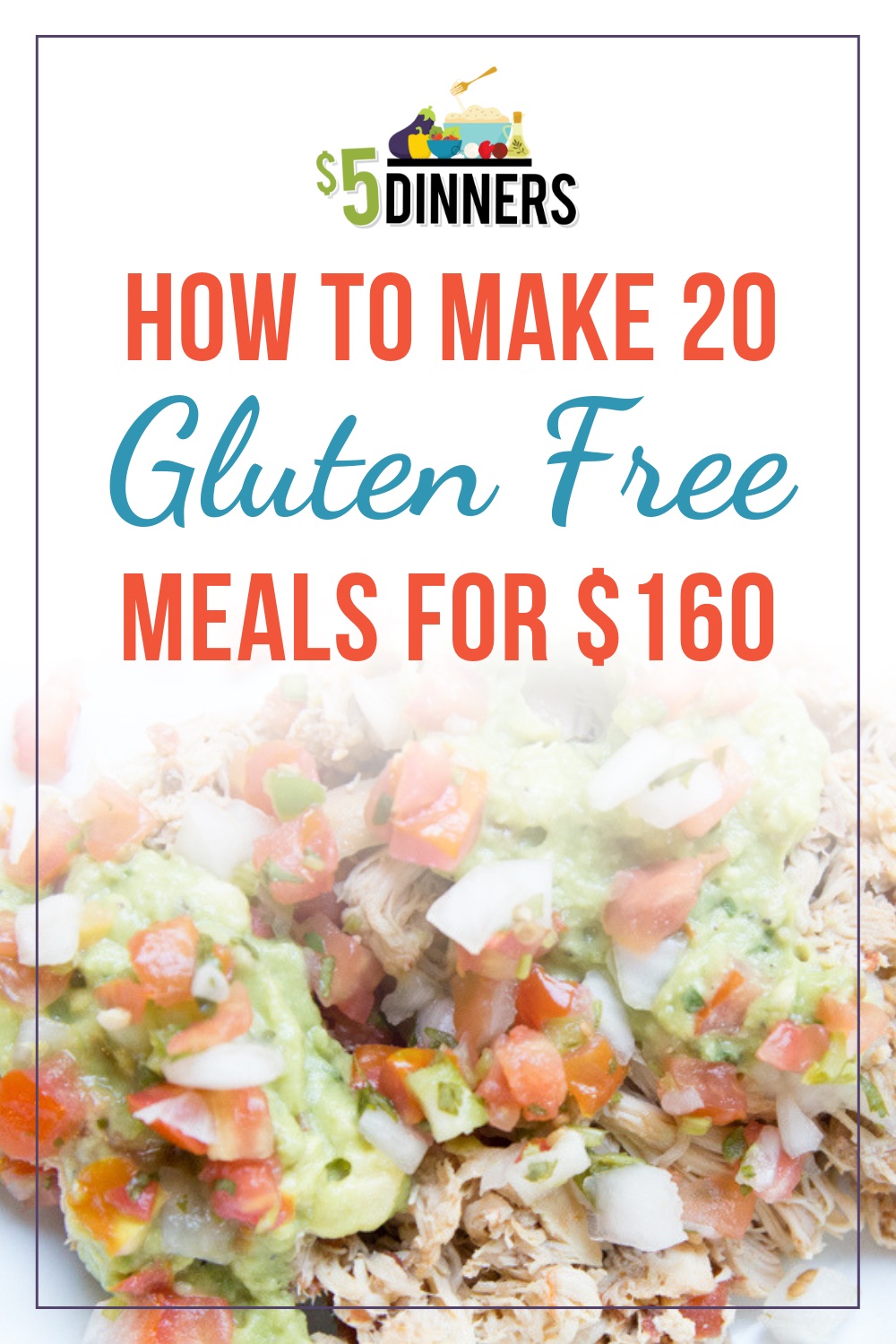 Gluten Free Freezer Cooking Plan – 20 Meals From Costco for $160