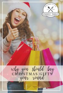 Why You Should Buy Christmas Gifts Year Round