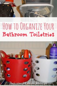 organization ideas for small bathrooms