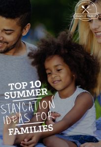 Looking for a great staycation for your family this summer? If so here are 10 fabulous ideas!