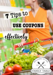 Does couponing confuse you? You are not alone. These 7 tips to use coupons effectively can help!