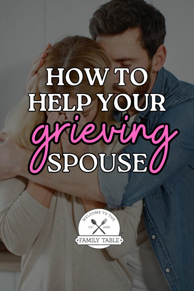 Is your spouse in a season of grief? Here are some tips on how to help a grieving spouse.