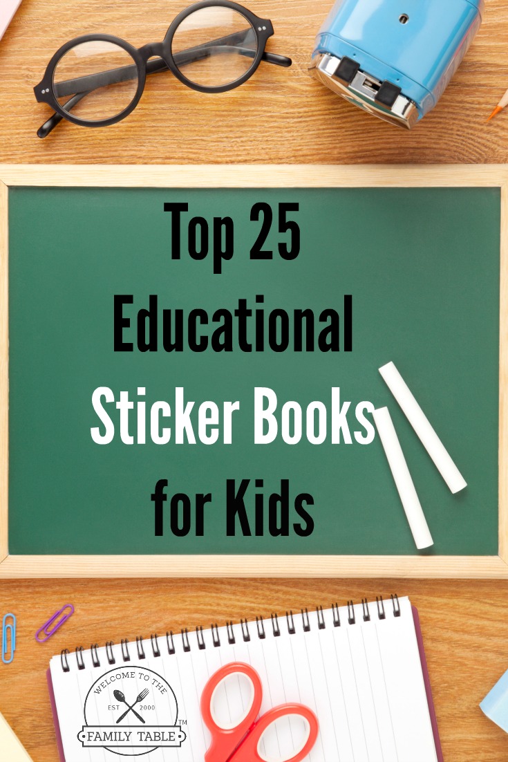 Top 25 Educational Sticker Books for Kids