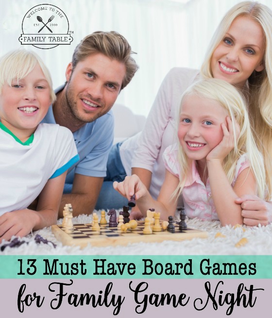 13 Must Have Board Games for Family Game Night