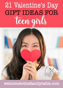 Looking for some great Valentine's Day gifts for teen girls? If so, come see these 21 hand-picked by our teen daughter!