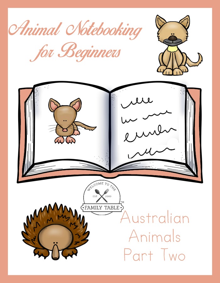 Animal Notebooking for Beginners – Australia, Pt. 2