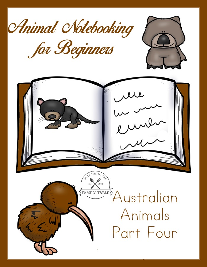 Animal Notebooking for Beginners – Australia, Pt. 4
