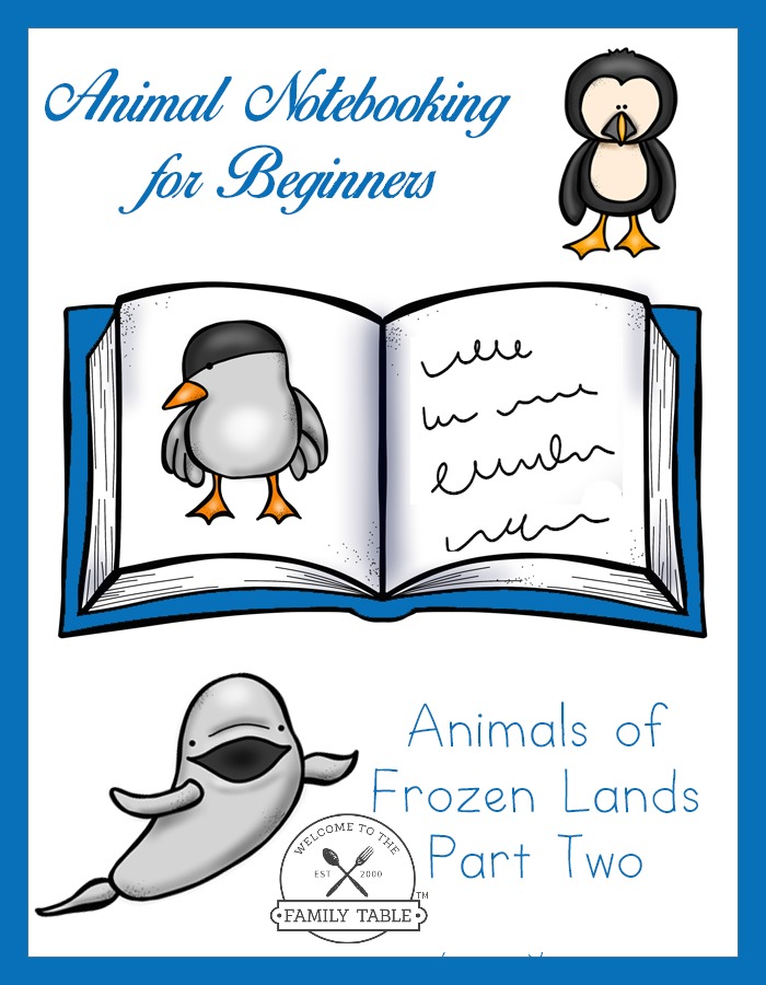 Animal Notebooking for Beginners – Animals of Frozen Lands, Pt. 2