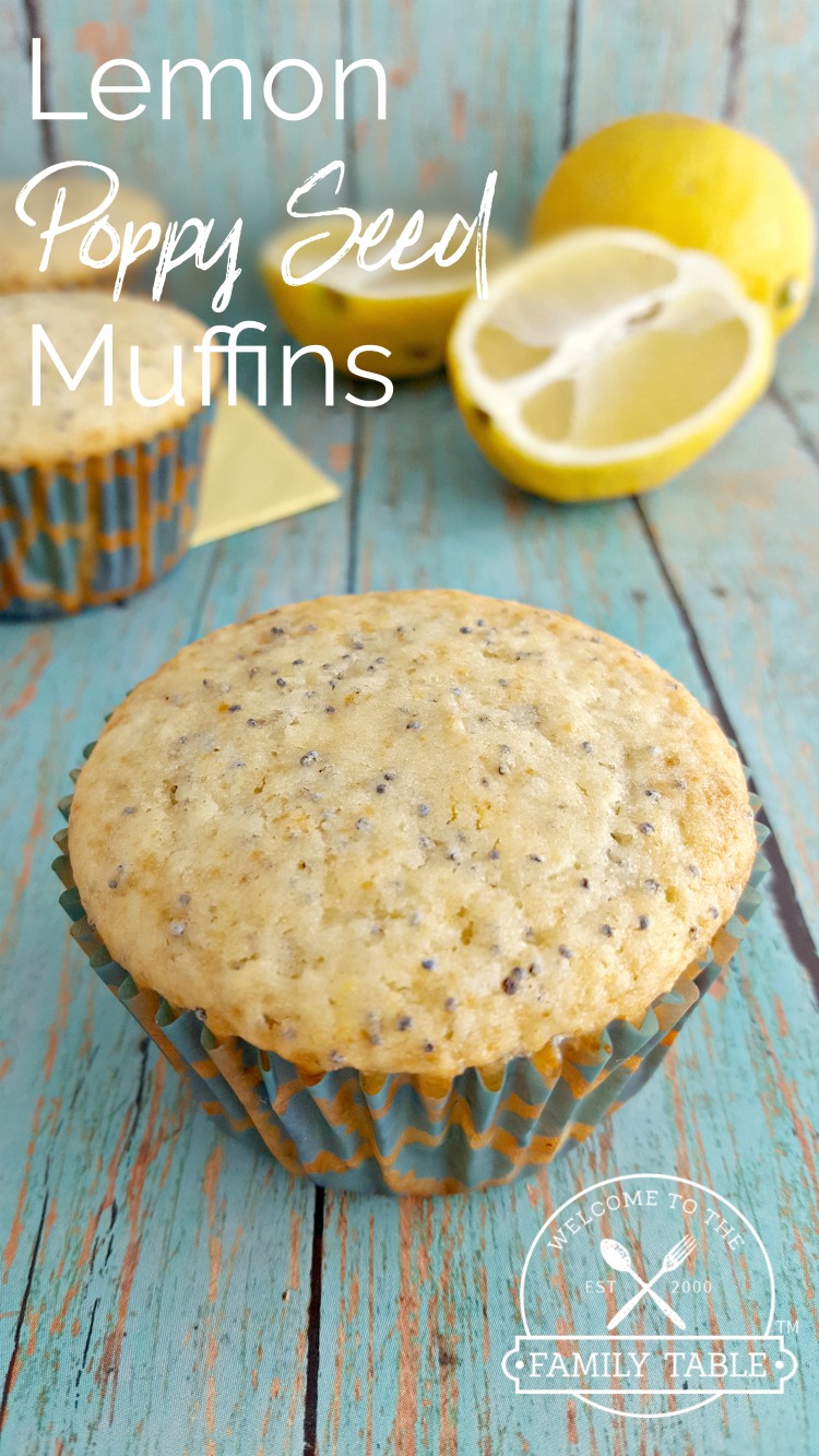 Lemon Poppy Seed Muffin Recipe