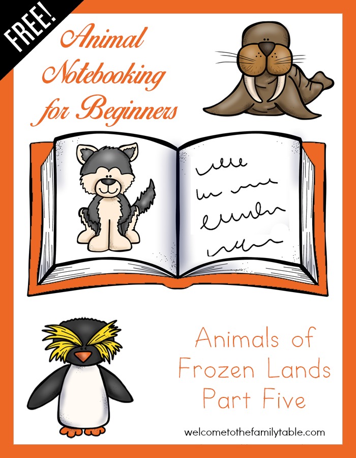 Notebooking for Beginners – Animals of Frozen Lands, Pt. 5
