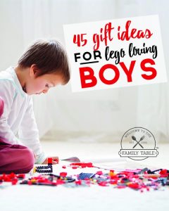 45 Gift Ideas for Lego Loving Boys