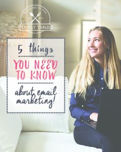 Email marketing is still the most effective way to connect with your loyal readers and customers. Here are 5 things you need know know about email marketing.