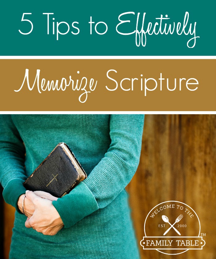 Are you looking for some ways to help you memorize Scripture? If so, these 5 ways can help.