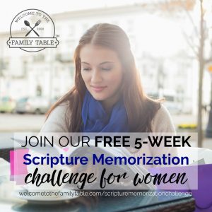 Free Scripture Memorization Challenge for Women