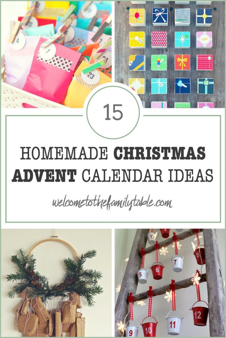 15 Homemade Advent Calendars - Welcome to the Family Table®