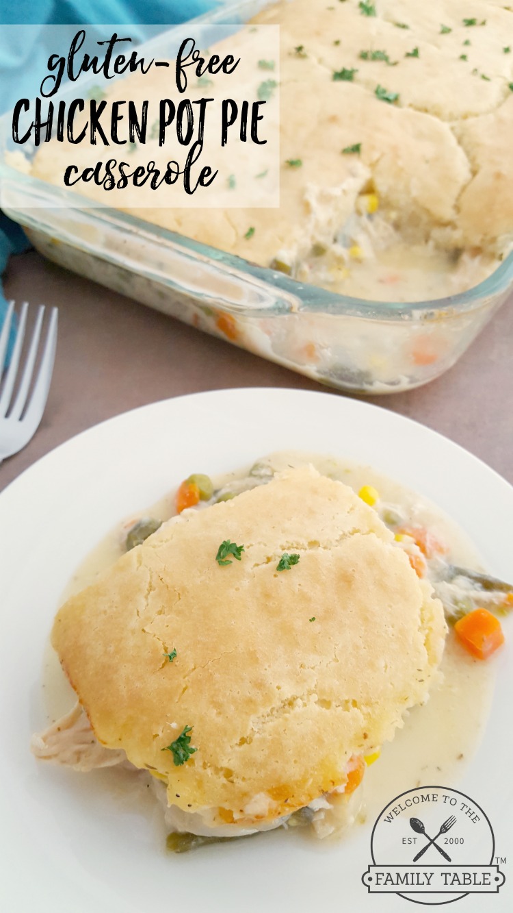 Looking for a delicious gluten-free casserole? Come try our Gluten-Free Chicken Pot Pie Casserole!