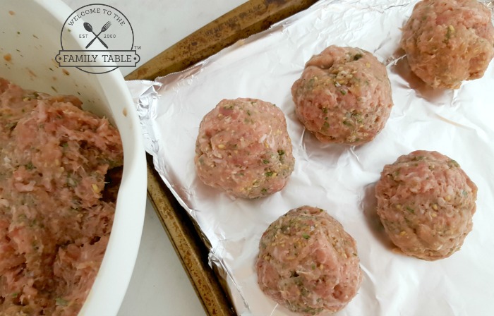 Italian Meatballs Raw