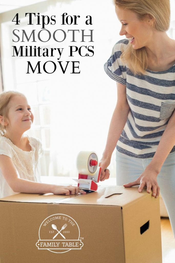 4 Tips for a Smooth Military PCS Move