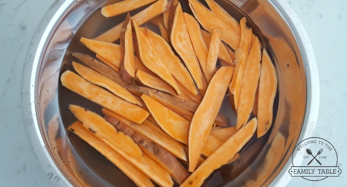 Sweet Potato Fries with Avocado Garlic Aioli