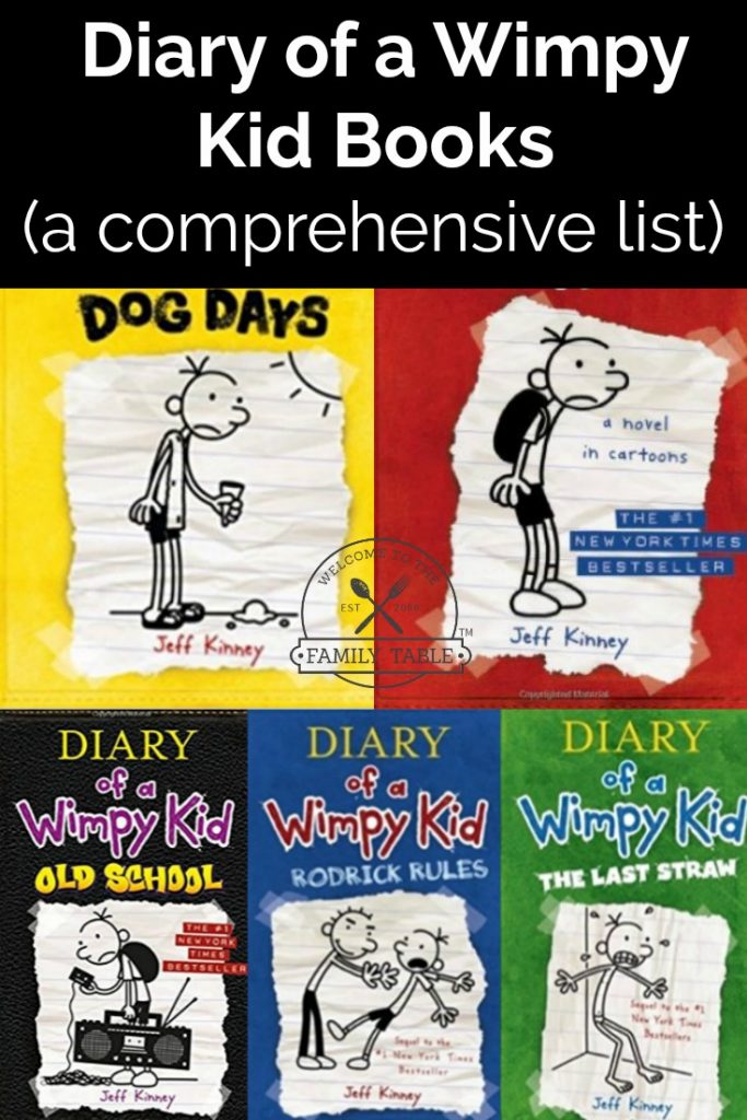 Diary of a Wimpy Kid Books to the Family Table®
