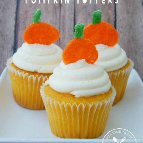 White Chocolate Pumpkin Toppers