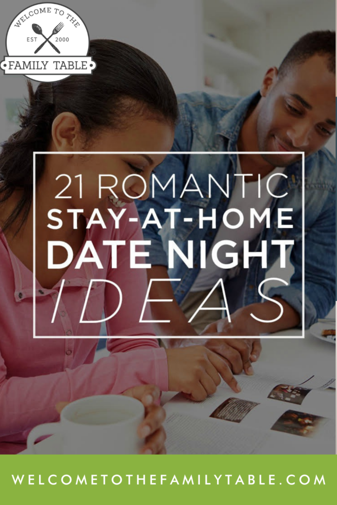 21 Romantic Stay-at-home date night ideas