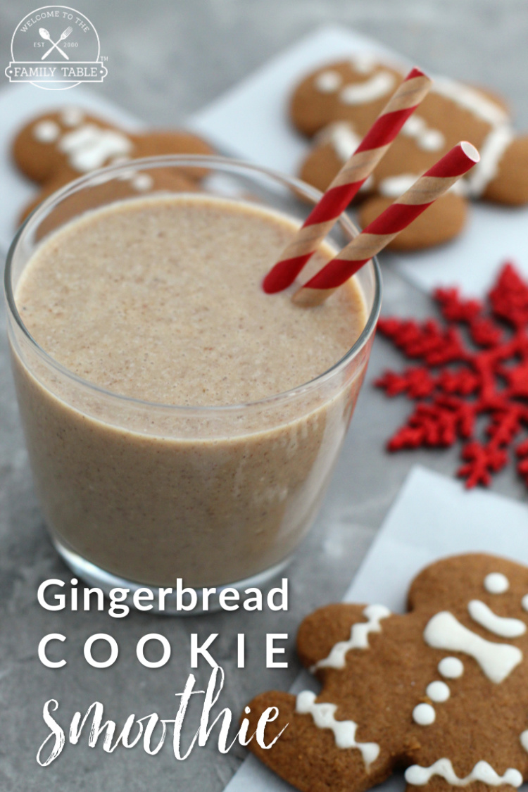 Gingerbread Cookie Smoothie Recipe