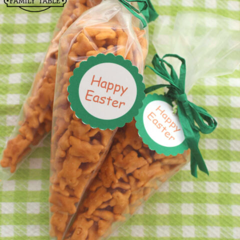 Easter Treat Bags (with free printable) - Welcome to the Family Table®