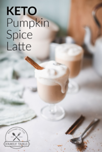 Keto Pumpkin Spice Latte
