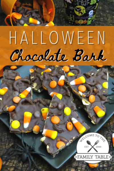 Halloween Chocolate Bark