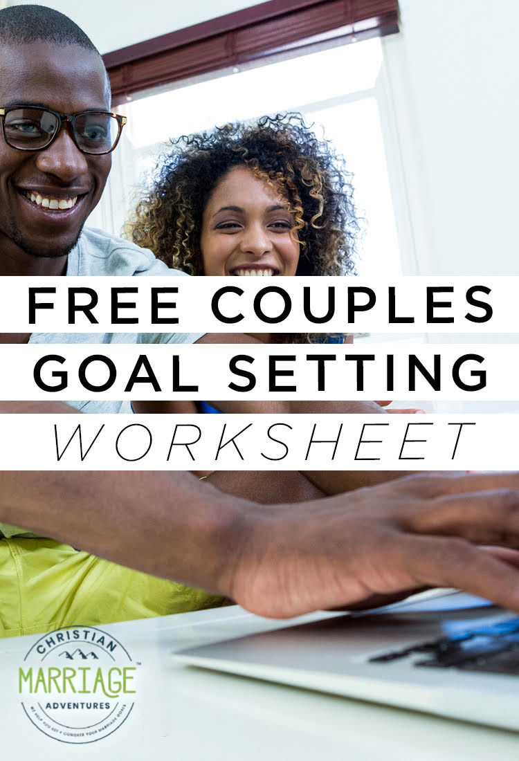 Looking to start setting goals in your marriage? Come download our FREE goal setting sheet for couples!