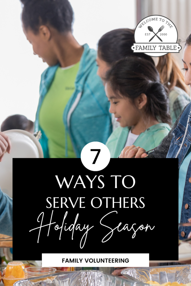 Family Volunteering: 7 Ways to Serve Others This Holiday Season