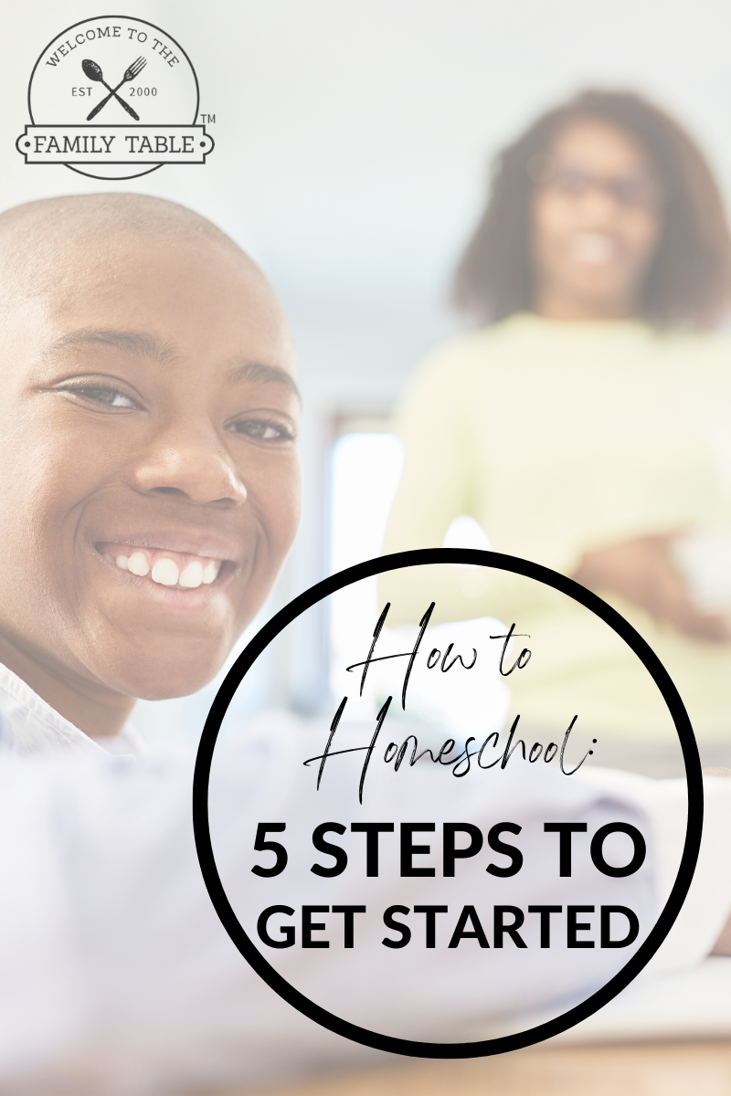 How to Homeschool: 5 Steps to Get Started