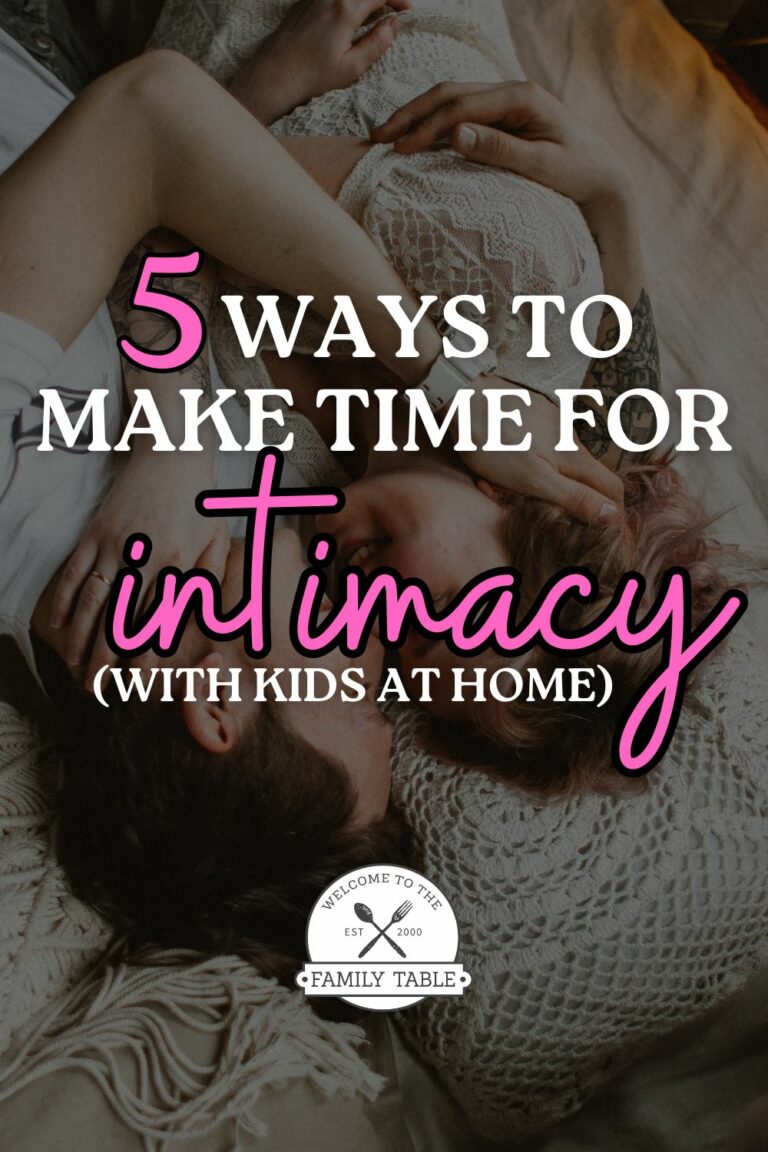 5 Ways to Make Time for Sexual Intimacy with Kids at Home