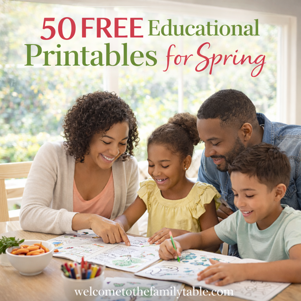 Free Spring Homeschool Printables