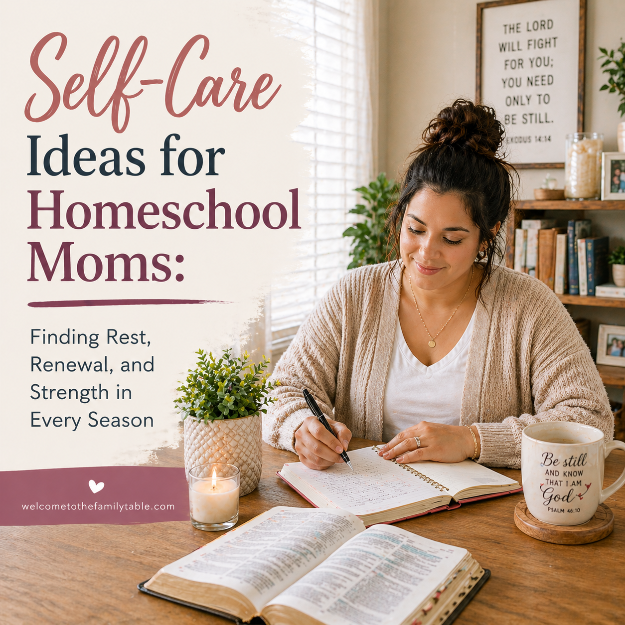 Self-Care Ideas for Homeschool Moms: Finding Rest, Renewal, and Strength in Every Season